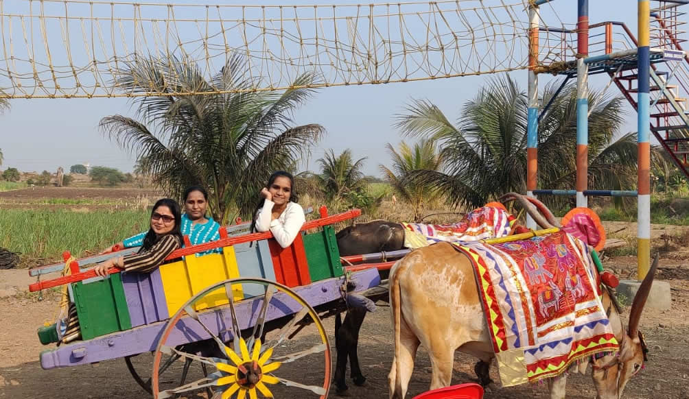 bullock-cart-ride-pawar-agro-resort